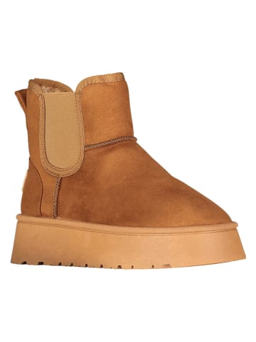 Geographical Norway Winterboots "Odasse" in Hellbraun