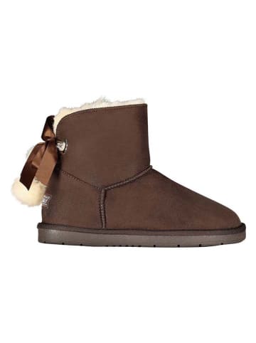 Geographical Norway Winterboots "Oponpon" bruin