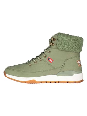 Geographical Norway Boots "Omount" in Grün