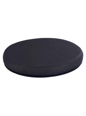 Wenko Poduszka obrotowa w kolorze czarno-białym - Ø 38,5 cm