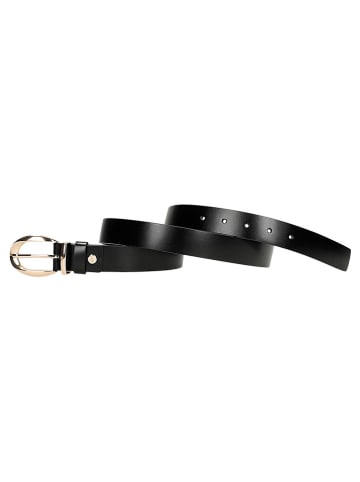 Wojas Leder-Gürtel in Schwarz