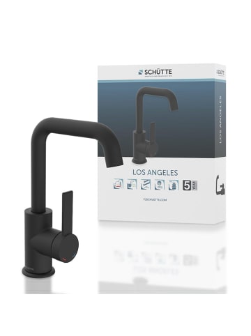 Schütte Waschtischarmatur "Los Angeles" in Schwarz