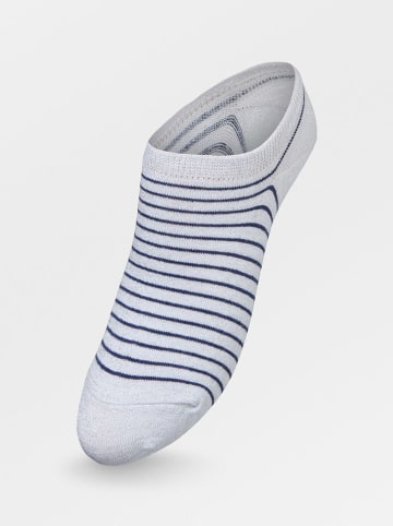 Becksöndergaard Sokken "Stripe Glitter" wit