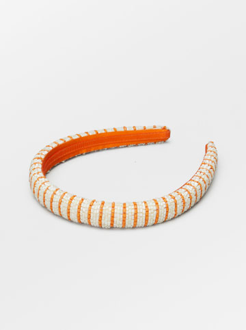 Becksöndergaard Diadeem "Elmly" wit/oranje