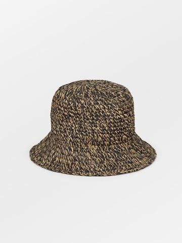 Becksöndergaard Hoed "Florio Bell" zwart/beige