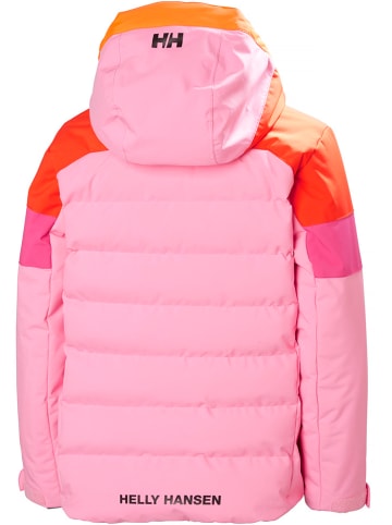 Helly Hansen Kurtka narciarska "Diamond" w kolorze jasnoróżowo-pomarańczowym