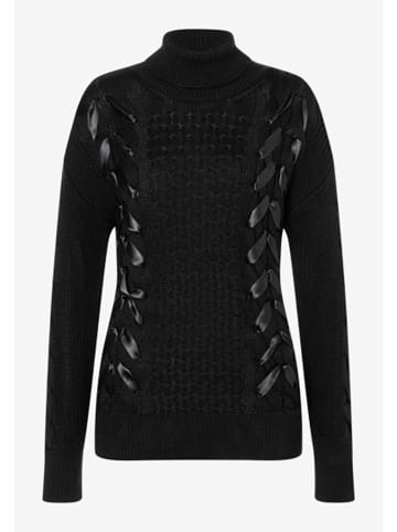 More & More Rollkragenpullover in Schwarz