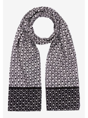 More & More Sjaal grijs/zwart - (L)180 x (B)70 cm