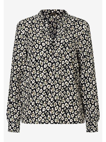 More & More Blouse zwart/crème