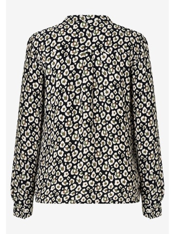 More & More Bluse in Schwarz/ Creme