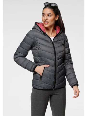 Kangaroos Steppjacke in Anthrazit