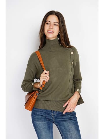 William de Faye Sweter w kolorze khaki