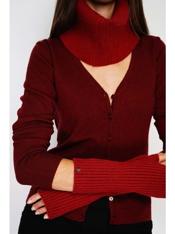 William de Faye Szal-koło w kolorze czerwonym - 30 x 28 cm