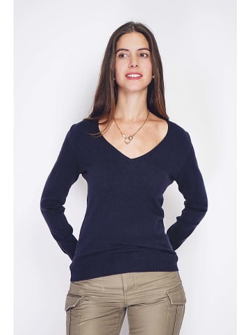 William de Faye Pullover in Dunkelblau