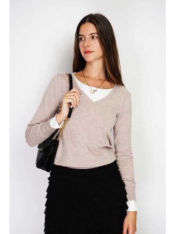 William de Faye Pullover in Sand