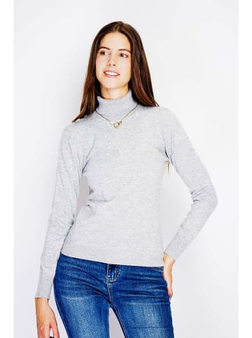 William de Faye Rollkragenpullover in Hellgrau