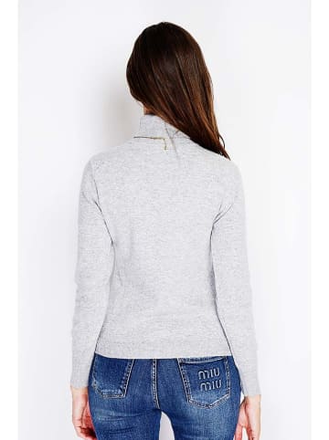 William de Faye Rollkragenpullover in Hellgrau