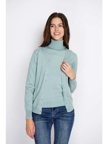 William de Faye Twinset turquoise
