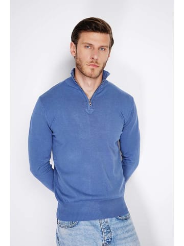 William de Faye Vest blauw