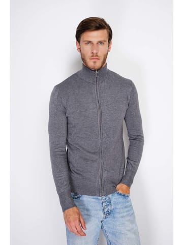 William de Faye Cardigan in Grau