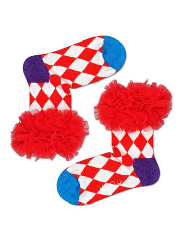 Happy Socks Skarpety w kolorze czerwono-białym