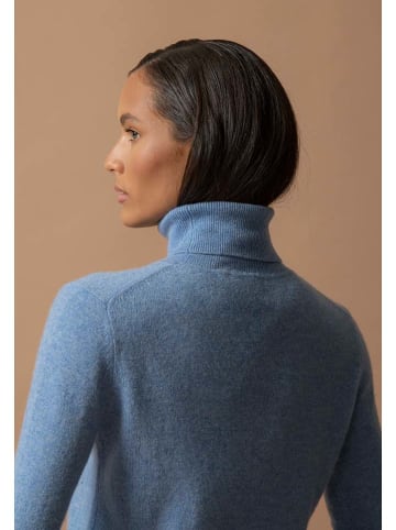 Perfect Cashmere Kaschmir-Pullover "Ashley" in Blau