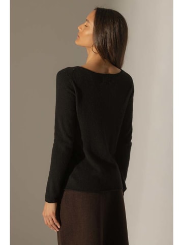 Perfect Cashmere Kaschmir-Pullover "Megan" in Schwarz