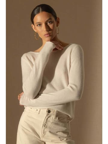 Perfect Cashmere Kaszmirowy sweter "Megan" w kolorze beżowym