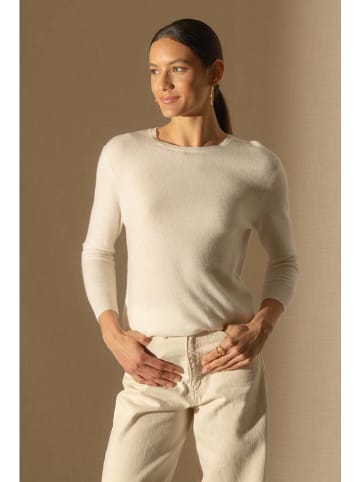 Perfect Cashmere Kaschmir-Pullover "Vanessa" in Beige