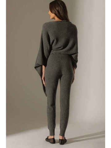 Perfect Cashmere Kaschmir-Hose in Anthrazit
