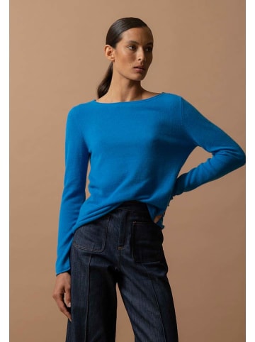 Perfect Cashmere Kaszmirowy sweter "Megan" w kolorze niebieskim