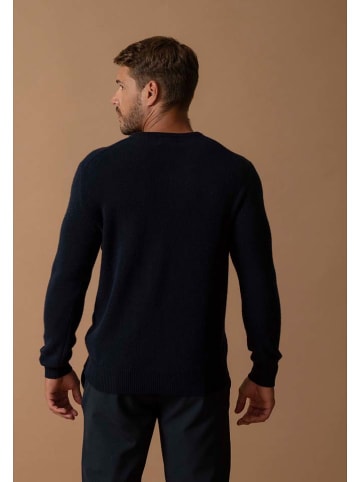 Perfect Cashmere Kaschmir-Pullover in Dunkelblau