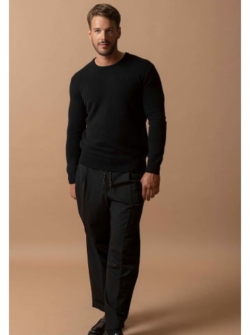 Perfect Cashmere Kaszmirowy sweter "Eden" w kolorze czarnym