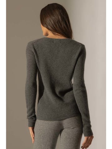 Perfect Cashmere Kaschmir-Pullover "Marya" in Grau