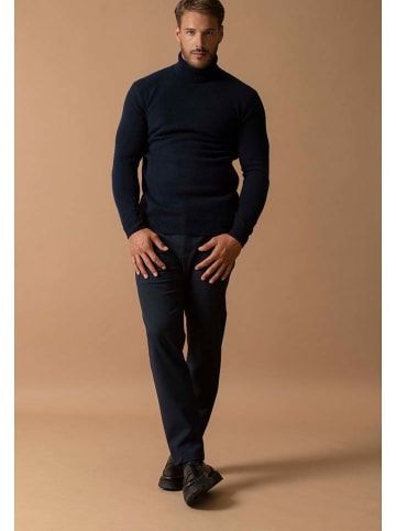 Perfect Cashmere Kaschmir-Pullover "Marius" in Dunkelblau