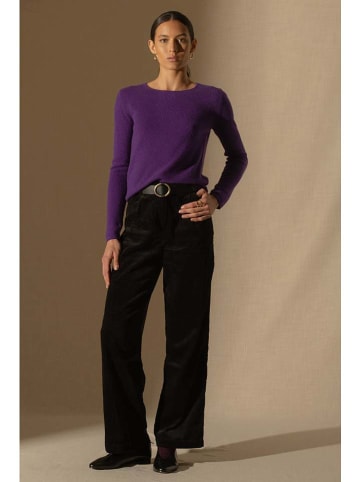 Perfect Cashmere Kaschmir-Pullover "Oprah" in Lila