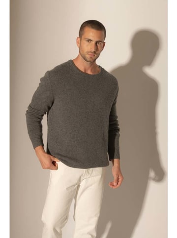 Perfect Cashmere Kasjmier trui "Eden" grijs