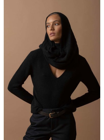 Perfect Cashmere Kaszmirowy sweter "Gaby" w kolorze czarnym