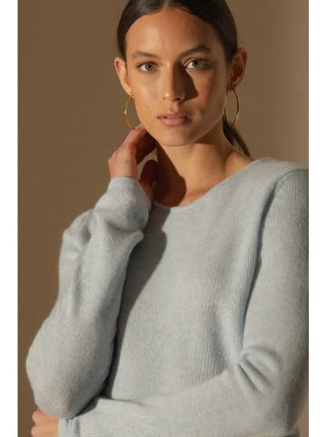 Perfect Cashmere Kasjmier trui "Marya" lichtblauw