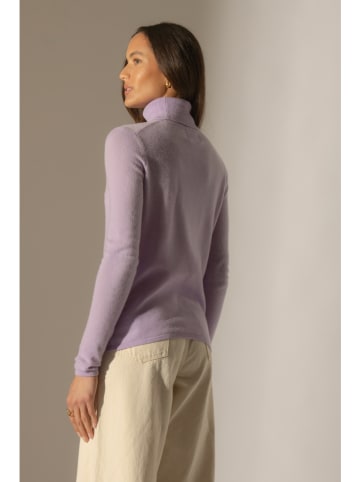 Perfect Cashmere Kasjmieren coltrui paars