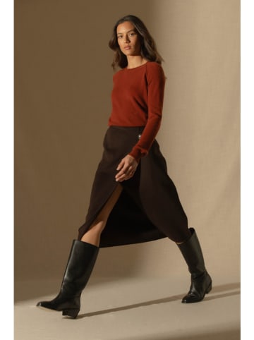 Perfect Cashmere Kasjmieren trui roestrood