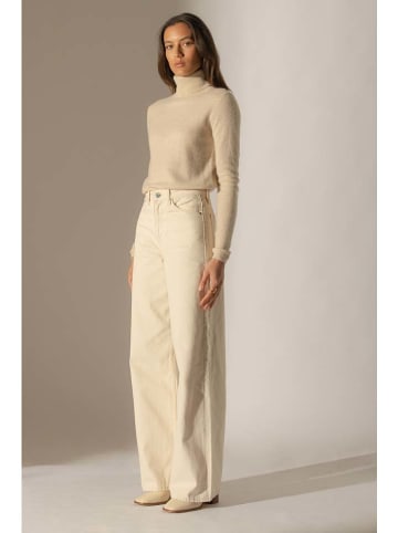 Perfect Cashmere Kaszmirowy golf "Ashley" w kolorze beżowym