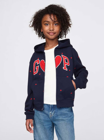 GAP Sweatvest donkerblauw/rood
