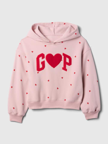 GAP Hoodie lichtroze/rood