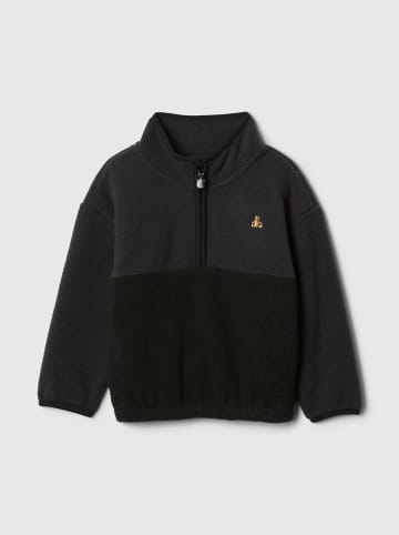 GAP Fleecepullover in Schwarz