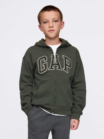 GAP Sweatjacke in Grün