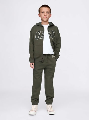GAP Spodnie dresowe w kolorze khaki