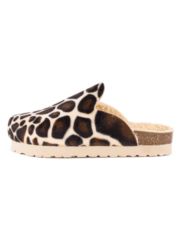 billowy Clogs in Beige