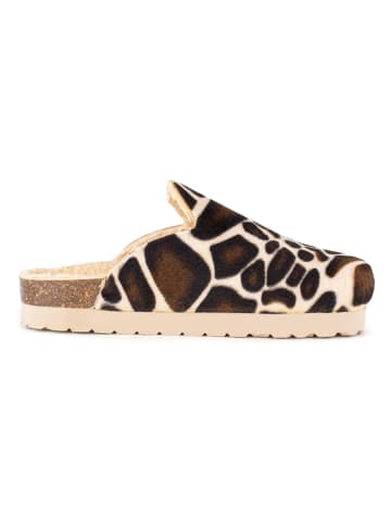 billowy Clogs in Beige