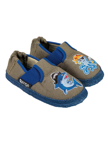 NANGA Hausschuhe "Lustige Piraten" in Braun